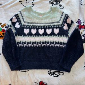 Victoria’s Secret fair isle sweater 🩷❄️